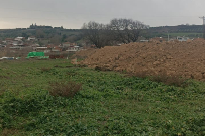 Mudanya'da meralık alana kim hafriyat döktü?