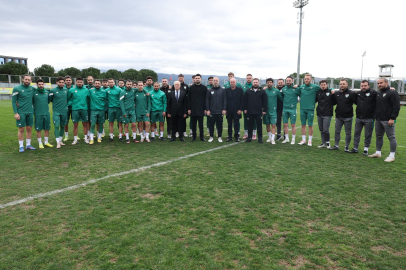 Bursa Büyükşehir'den Bursaspor'a güçlü destek
