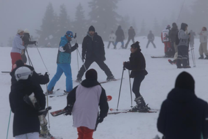 Uludağ'da rekor yoğunluk: 47 bin araç giriş yaptı