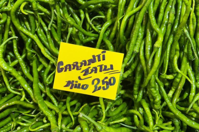 Seraları su basınca sivri biber ve salatalığın ateşi yükseldi