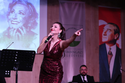 Cumhuriyet Divası Müzeyyen Senar Osmangazi’de şarkılarla anıldı