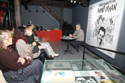 Şair Ahmet Erhan, doğum gününde Nilüfer’de özel bir sergiyle anıldı