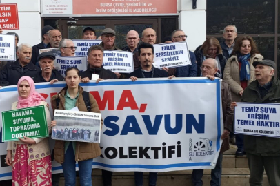 Bursa Su Kolektifi : İliç’i unutmadık, Kirazlıyayla’yı unutturmayacağız