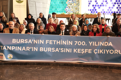 Osmangazi'de Tanpınar’ın Bursa’sını keşfe çıktılar