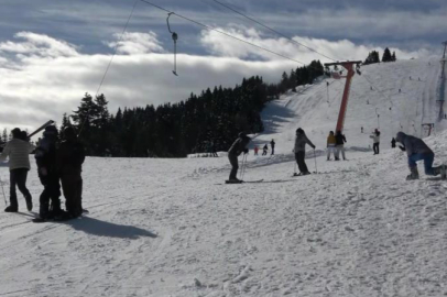 Uludağ'da kar bereketi hem turizmi hem barajları sevindirdi