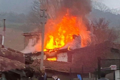 Bursa'da sobadan çıkan yangında yaşlı çift hayatını kaybetti