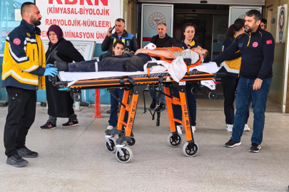 Bursa'da iş kazası: Elini bıçkıya kaptırdı