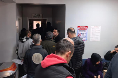 Bursa'da APP plaka denetimi sonrası kuyruk oluştu