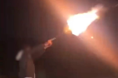 Bursa'da havaya ateş ettiği anları sosyal medyada paylaşan kişi gözaltına alındı