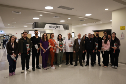 Bozbey'den sağlık çalışanlarına ziyaret