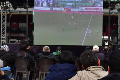 Osmangazi Meydanı’nda Bursaspor coşkusu yaşandı