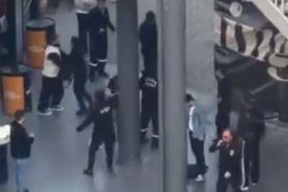 Bursa'da AVM'de iki grup arasında çıkan kavgaya güvenlik müdahale etti