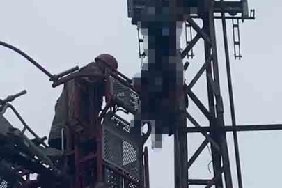 Bursa'da elektrik direğinde akıma kapılan kişi hayatını kaybetti