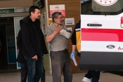 Bursa’da elini makineye kaptıran kişi yaralandı