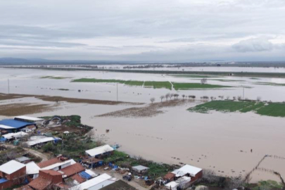 Bursa'da tarım arazileri sular altında kaldı