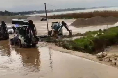 Kuraklığın ardından gelen sağanak İznik'i vurdu