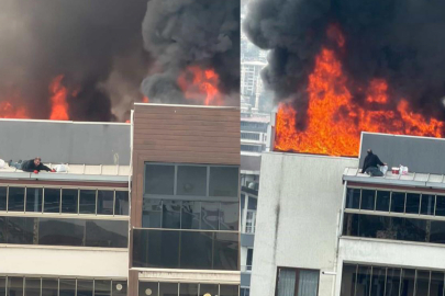 Bursa’da 8 katlı sitede can pazarı: Yangında mahsur kaldı, böyle kurtarıldı