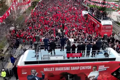 Millet İradesine Sahip Çıkıyor mitingi Kütahya'da: Özgür Özel konuşuyor