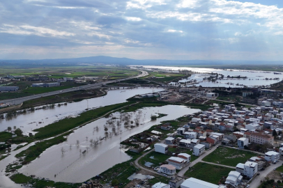 Karacabey Ovası sular altında kaldı