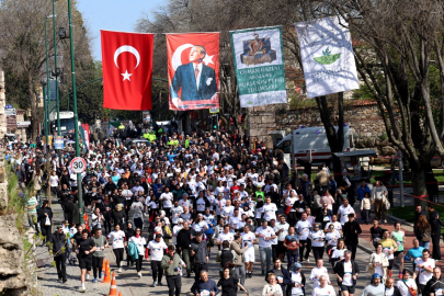 Bursa’nın kalbinde nefes kesen koşu