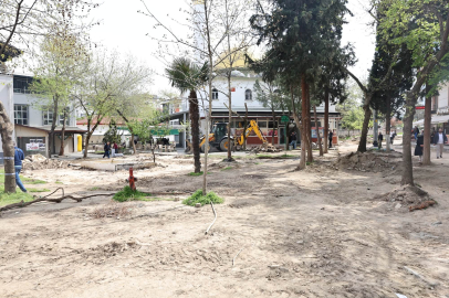 İhsaniye Eski Köy Meydanı modern bir görünüme kavuşuyor