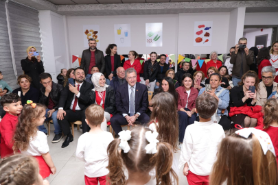 Çocuklar 23 Nisan’ı Osmangazi’de coşkuyla kutladı