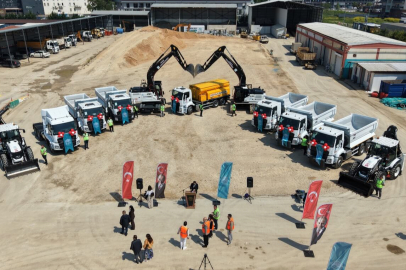 Nilüfer Belediyesi’nin yeni araçları yollarda
