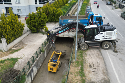 Büyükşehir’den yaz mevsimi öncesinde dere temizliği