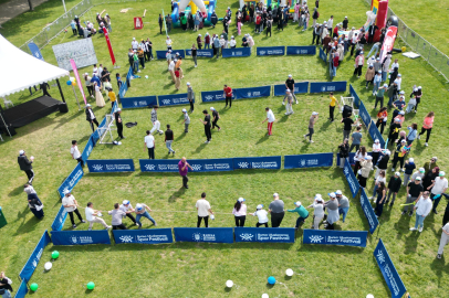 Spor Festivali’nde özel çocukların mutlu günü