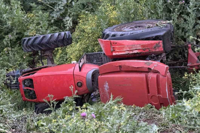 Bursa’da traktörün devrilmesi sonucu sürücü hayatını kaybetti