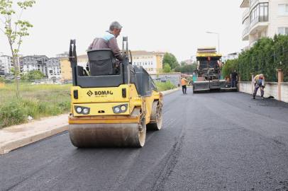 Osmangazi Belediyesi çalışıyor yollar güzelleşiyor