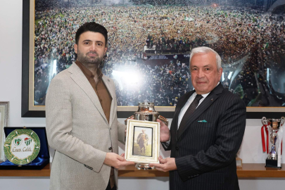Şadi Özdemir’den Bursaspor’a tebrik ziyareti