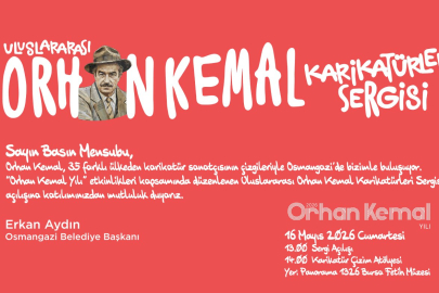 Orhan Kemal’in izleri Osmangazi’de çizgilere yansıyacak