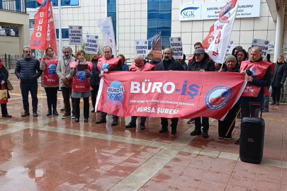 Büro-İş Bursa: "Sosyal güvenlik bir insan hakkıdır"