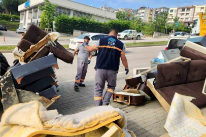 Nilüfer Belediyesi bayram boyunca sahada