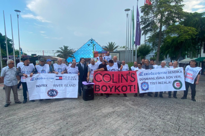 Colin's işçilerinin grevi 36'ıncı gününde Bursa'da eylem: Krizin bedelini ödemeyeceğiz