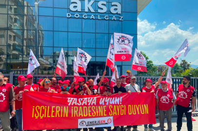 Bursagaz işçilerinin eylemi devam ediyor: AKP'li Yıldırım Belediye Başkanı Yılmaz işçilere sırtını döndü!
