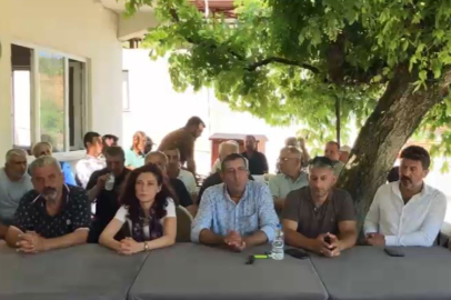 BUSKİ’nin lağım çukuruna dönüşen tesise karşı köylülerden ortak açıklama: Sorunu çözün
