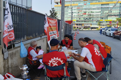 BursaGaz işçileri hakları için 23 gündür direniyor: Kazanana kadar mücadele edeceğiz