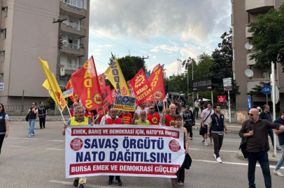 NATO Zirvesi’ne karşı Bursa’da eylem: NATO’ya hayır!