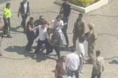 Bursa Adliyesi'nde kavga: 1'i polis, 3 kişi yaralandı