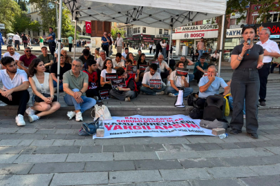 Bursa Emek ve Demokrasi Güçleri iş cinayetleri için 'Adalet Nöbeti' tuttu