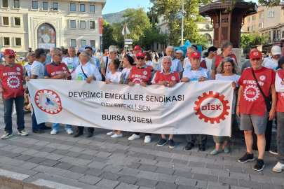Emekliler Bursa'dan seslendi: Emekliler sefalete mahkûm edildi