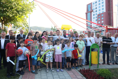 Osmangazi’de Lale Karabıyık’ın adı çocukların neşesinde yaşayacak