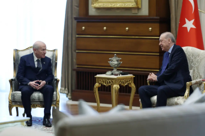 Erdoğan ve Bahçeli 'çerçeve yasa'yı görüştü