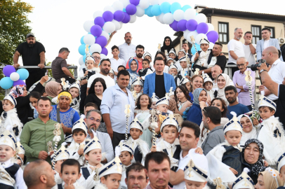 Bursa'da 40 mahalleden 200 çocuk sünnet şöleninde buluşuyor
