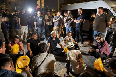 Başaran Aksu, sendika yöneticisi ve iki madenci gözaltına alındı