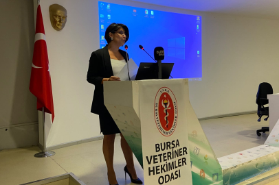 Bursa Veteriner Hekimler Odası’nda Melike Baysal güven tazeledi