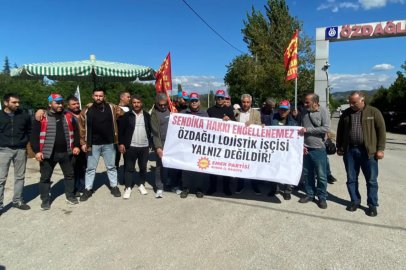 EMEP Genel Başkanı Aslan Özdağlı Lojistik işçilerini ziyaret etti