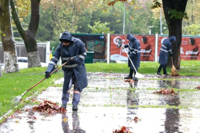 Osmangazi Belediyesi’nden sonbahar temizliği
